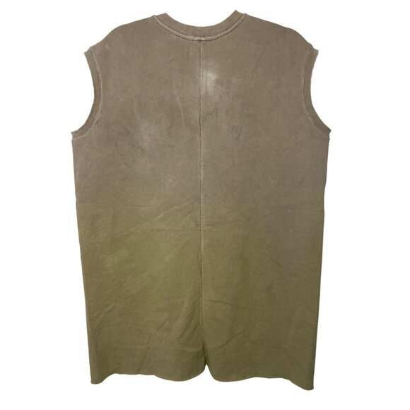 Rick Owens X Moncler Womens Tarp Tee in Acid Degrade XSmall New Tank Sleeveless - Picture 9 of 16